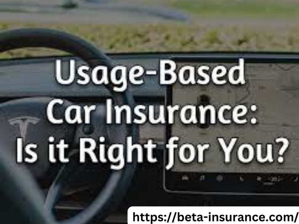 World of Usage-Based Auto Insurance